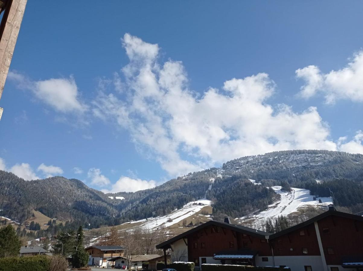Studio Praz Sur Arly Lägenhet Exteriör bild