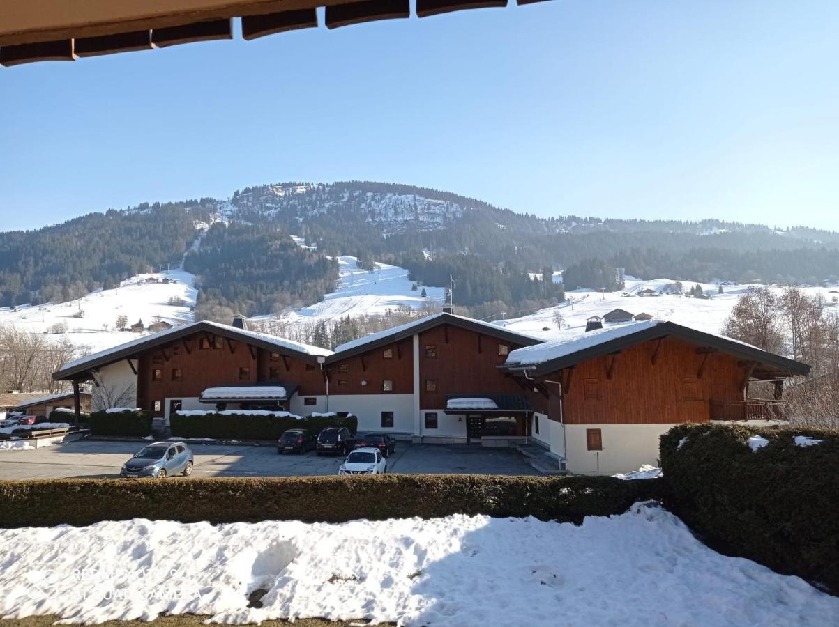Studio Praz Sur Arly Lägenhet Exteriör bild