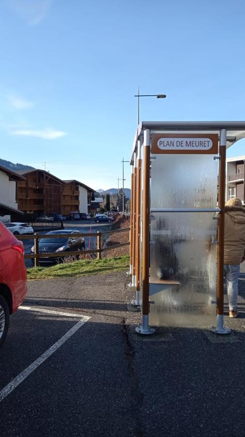 Studio Praz Sur Arly Lägenhet Exteriör bild
